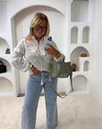 BLOUSE BRODÉE BLANCHE