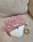 POCHETTE IPAD / TROUSSE DE TOILETTE ROSE