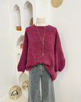 PULL JENNY BORDEAUX