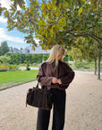 VESTE MAHAUT CHOCOLAT