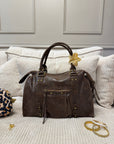 SAC ALIX XL CHOCOLAT MAT