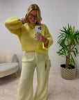 PANTALON LOU ANN JAUNE