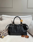 SAC JULIETTE NOIR MAT XL