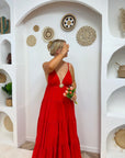 ROBE SOLEIL ROUGE
