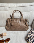 SAC JULIETTE TAUPE MAT XL