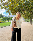 GILET AGATHE ÉCRU