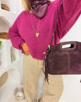 PULL VICTORIA FUSHIA