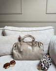 SAC JULIETTE BEIGE MAT XL