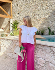 PANTALON MAUREEN FUSHIA