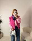 VESTE LÉONIE FUSHIA