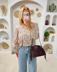 BLOUSE LIBERTY CLARISSE CORAIL