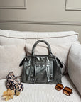 SAC ALIX XL ANTHRACITE SIMILICUIR