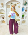 PANTALON LYS MAGENTA