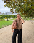 GILET LIVIA CAMEL