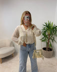 BLOUSE SUNCE BEIGE