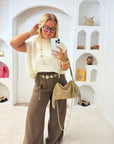 PANTALON LYRA MARRON