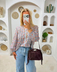 BLOUSE LIBERTY CLARISSE LILA