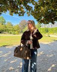 TRENCH LIBERTY DANAÉ CHOCOLAT