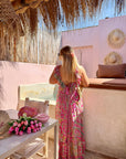 ROBE SELMA FUSHIA