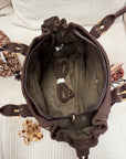 SAC CLÉO GRAINÉ NOIR