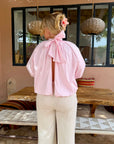 BLOUSE NŒUD ASTRID ROSE