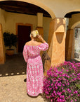 ROBE THAÏS ROSE