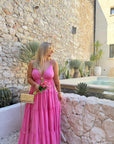 ROBE SOLEIL ROSE
