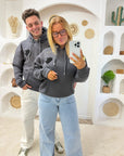 SWEAT GRIS ANTHRACITE BAPTISTE