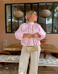 BLOUSE NŒUD ASTRID ROSE