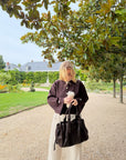 GILET GARANCE CHOCOLAT