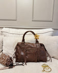 SAC ALIX XL MARRON MAT
