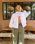 BLOUSE NŒUD ASTRID BLANCHE