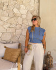 TOP CHLOÉ BLEU JEAN