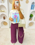 PANTALON LYS MAGENTA