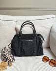 SAC ALIX XL SUÉDINE NOIR