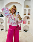 BLOUSE PAOLA ROSE - PRÉCOMMANDE EXPÉDITION LE 15/05