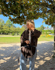 VESTE ALAIS MARRON