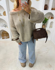 PULL DOUDOU BEIGE