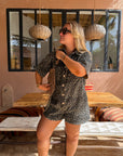 COMBI-SHORT NOÉE LÉOPARD