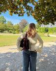 HAUT DALIA ÉCRU