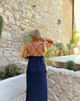 ROBE DIANE BLEU MARINE