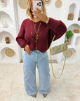 PULL VICTORIA BORDEAUX