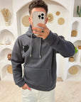SWEAT GRIS ANTHRACITE BAPTISTE