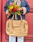 SAC ALEYNA CUIR NOBLE BEIGE
