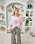 PULL OPALE ROSE BÉBÉ