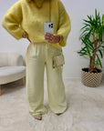 PANTALON LOU ANN JAUNE
