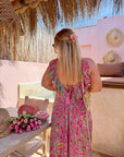 ROBE SELMA FUSHIA