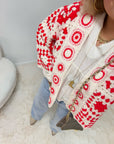 GILET AIMY ROUGE