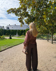 PANTALON GARANCE CHOCOLAT