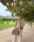 VESTE MAHAUT TAUPE